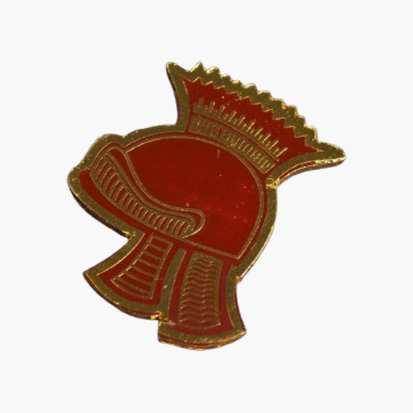 Brass Lapel Pin Tata Golden