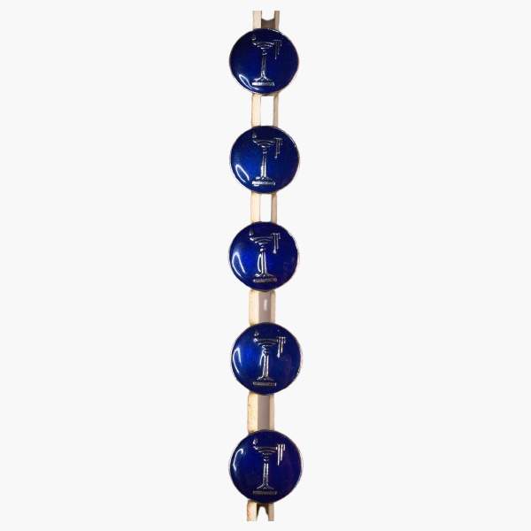 Button Small Blue