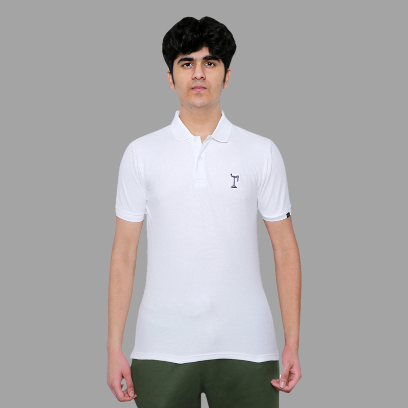 T-Shirt Polo M&S White