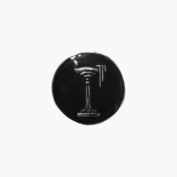 Button Small Black