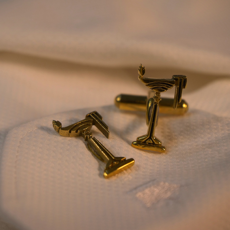 Cufflinks Golden