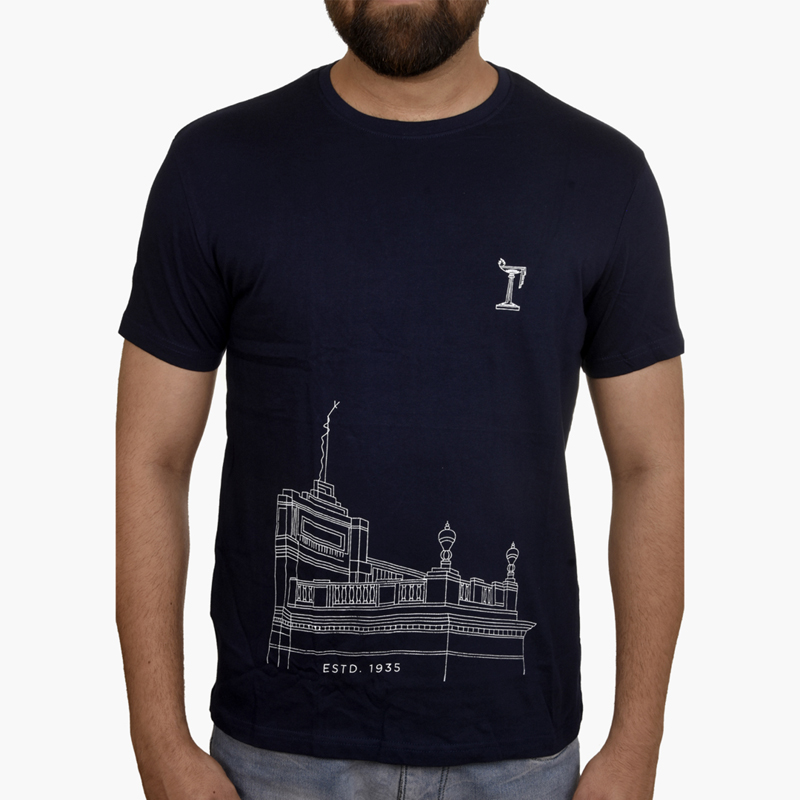 Round Neck T-Shirt Navy Blue