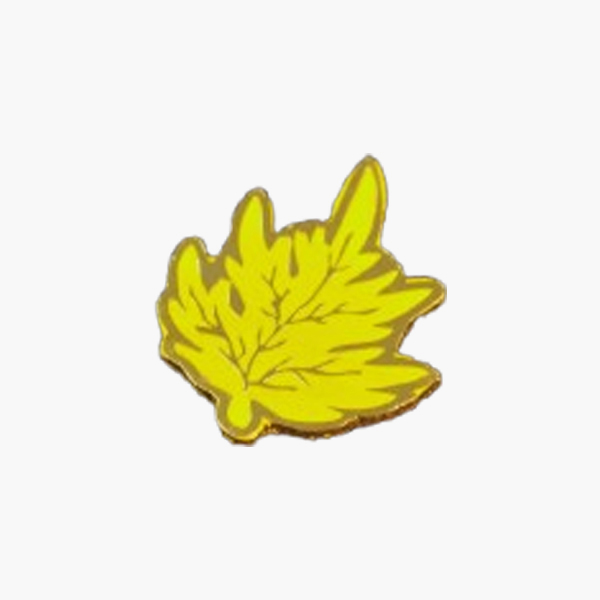 Brass Lapel Pin Kashmir Silver