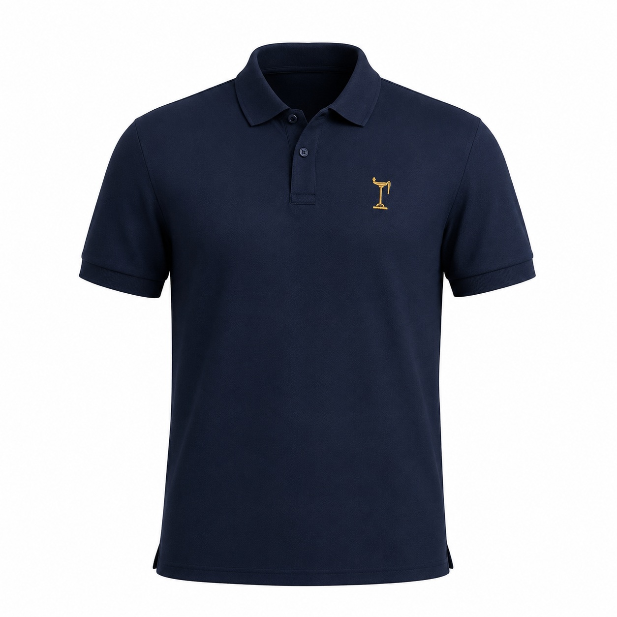 T-Shirt Polo M&S Navy Blue