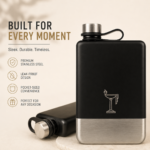 Hip Flask (Black)