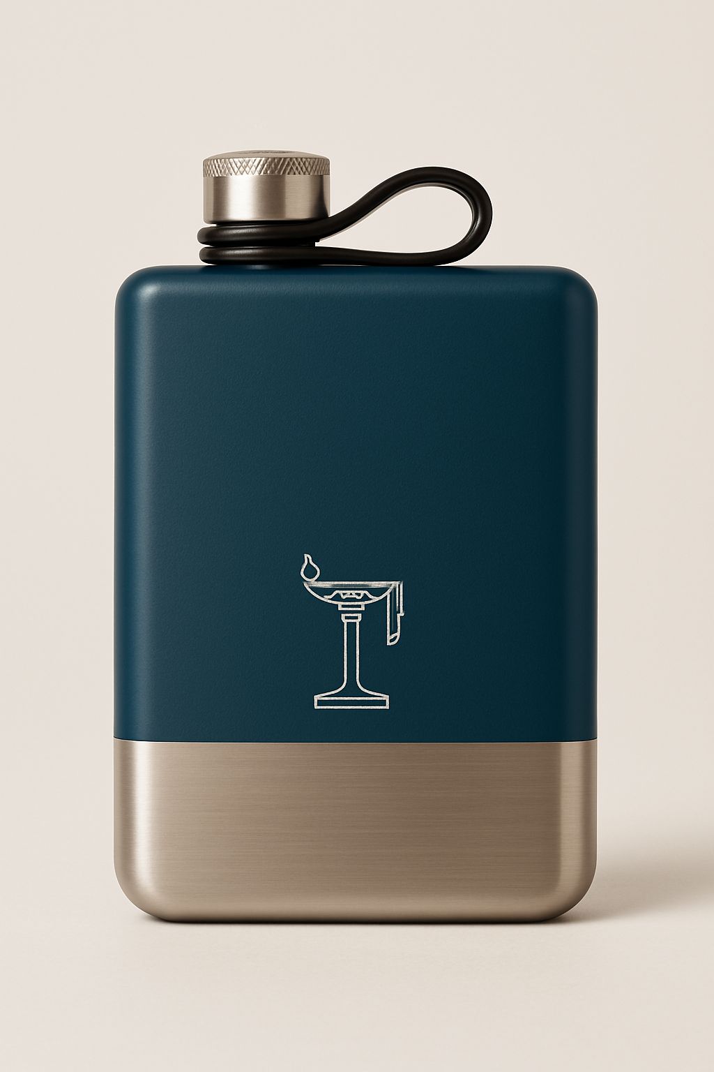 Hip Flask (Blue)