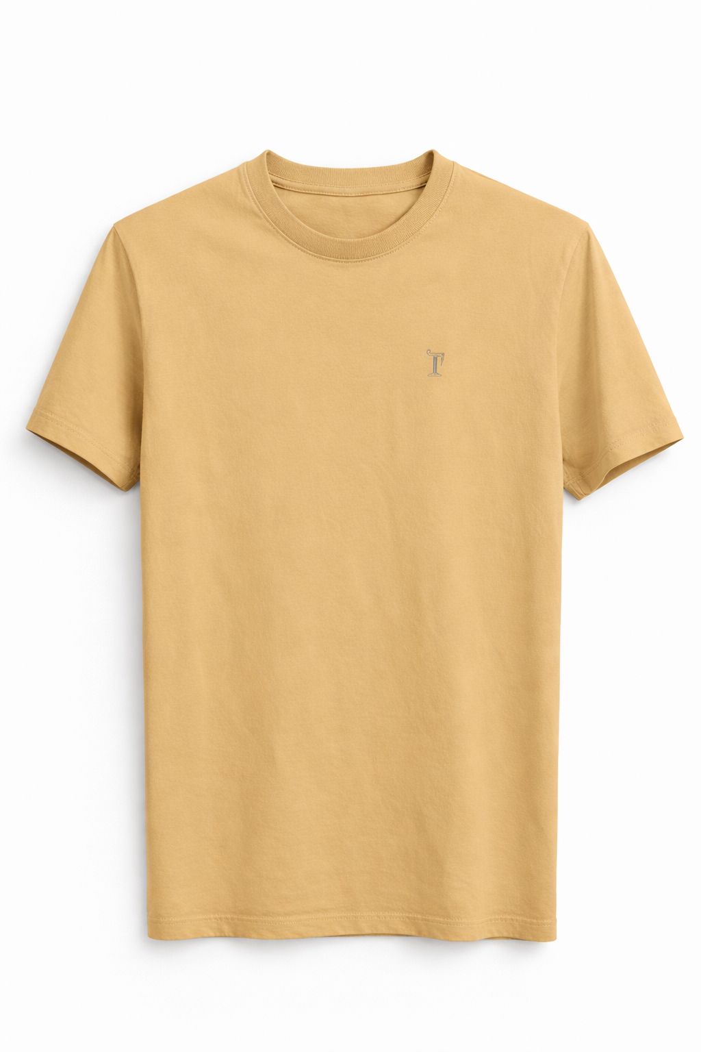 Round Neck T-Shirt Beige