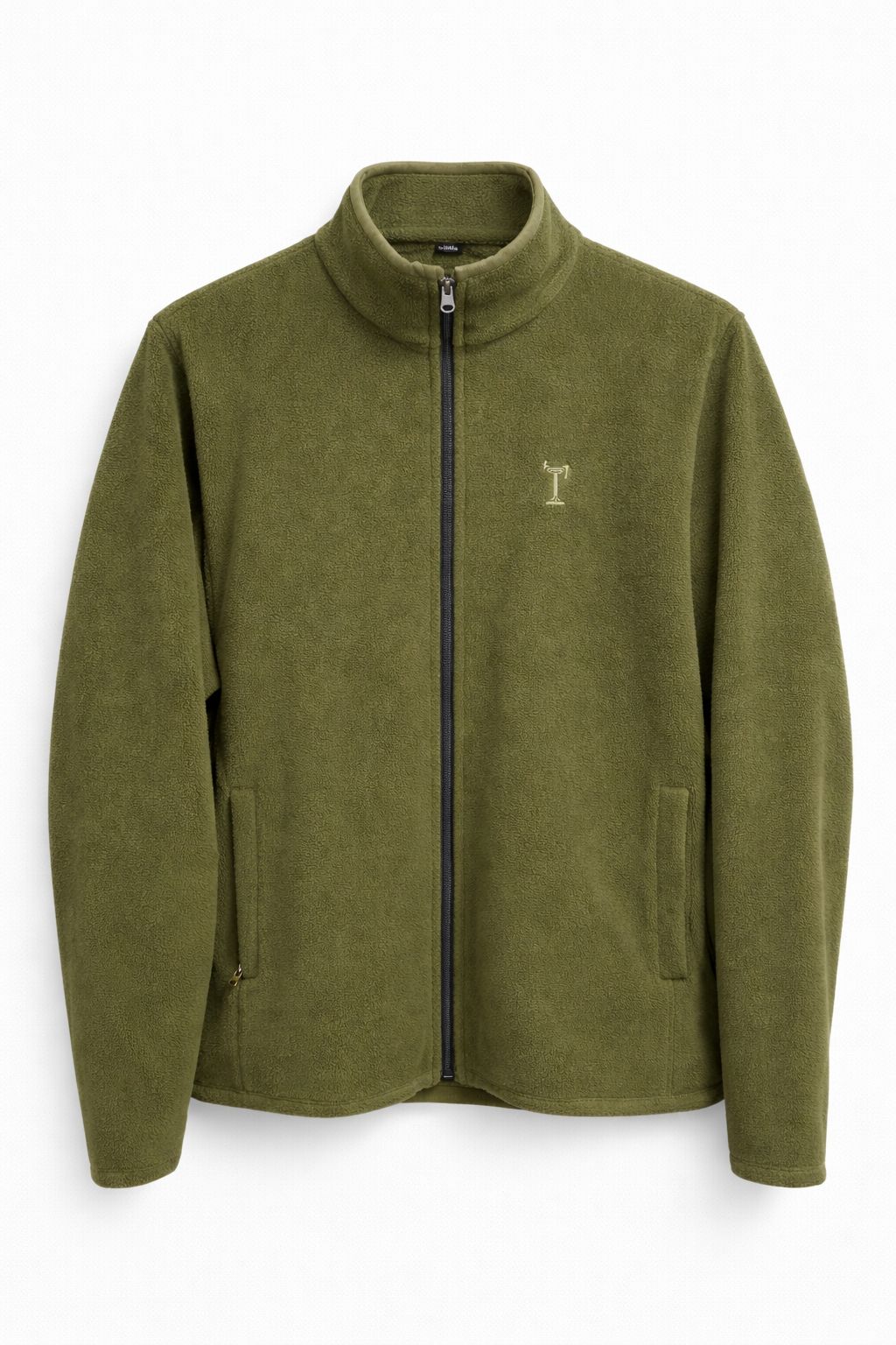 Olive Green Fleece Jacket